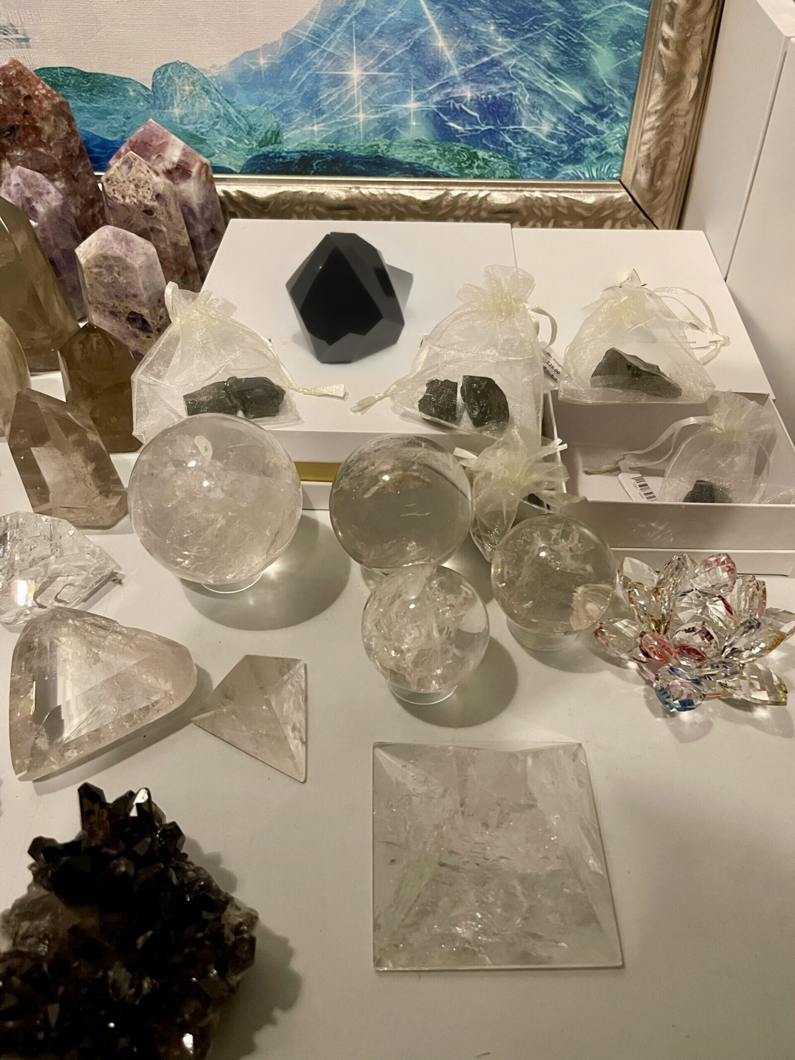 Clear Quartz Pyramid Large - Image 5