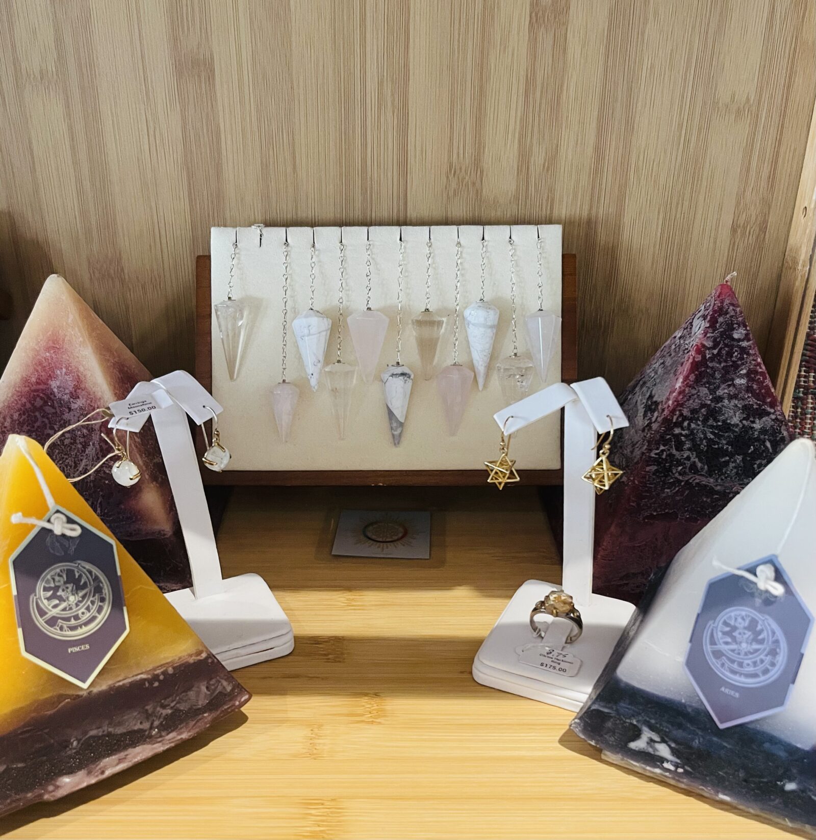 Clear Quartz Pendulum