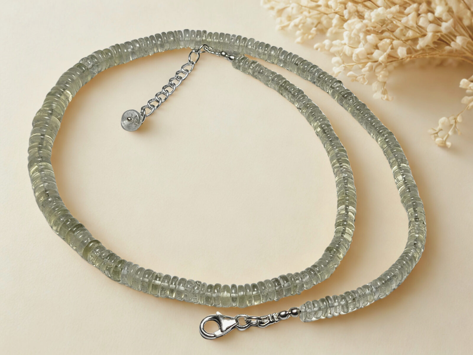 Tektite Beaded Necklace